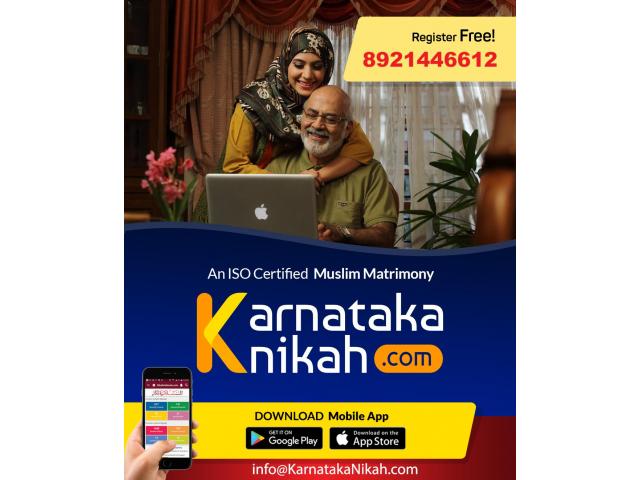 Free Muslim matrimonial website in Bangalore- Muslim Marriage site Bangalore