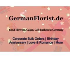 Send Flower Arrangements and Gifts via GermanFlorists.