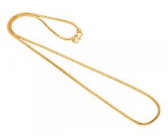 AanyaCentric Gold Plated 28inches Necklace Neck Chain ACIC00119A