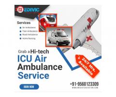 Get Medivic Air Ambulance Service in Kolkata with Specialist Medical Squad