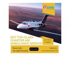 Gain Medivic Air Ambulance Service in Ranchi for Speedy Relocation