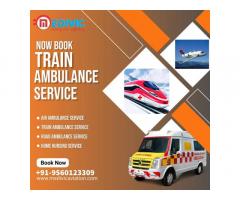 Need the Safest Train Ambulance Service in Guwahati Call Medivic Aviation