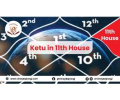 House of Profit in Kundli - Ketu in Eleventh House