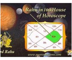 Rahu in Tenth House of Horoscope