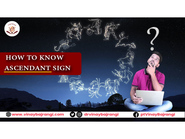 How to know ascendant sign